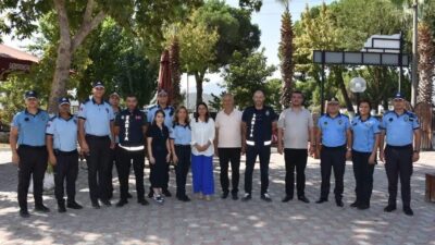 Germencik Belediye Başkanı Burak Zencirci, Zabıta Haftası dolayısıyla belediyede görev