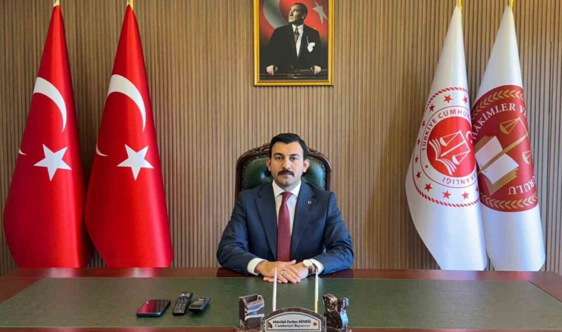 Çivril Cumhuriyet Başsavcısı Abdullah Furkan Sünbül, yeni adli yılın başlaması