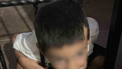 Batman’da bir evin balkon korkuluklarına kafası sıkışan çocuk, itfaiye ekiplerinin