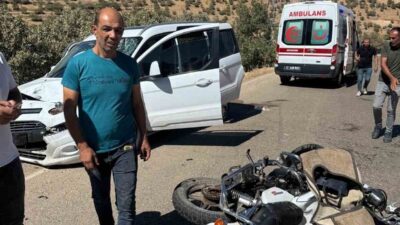 Batman’ın Gercüş ilçesine bağlı Yayladüzü köyü mevkiinde hafif ticari araç