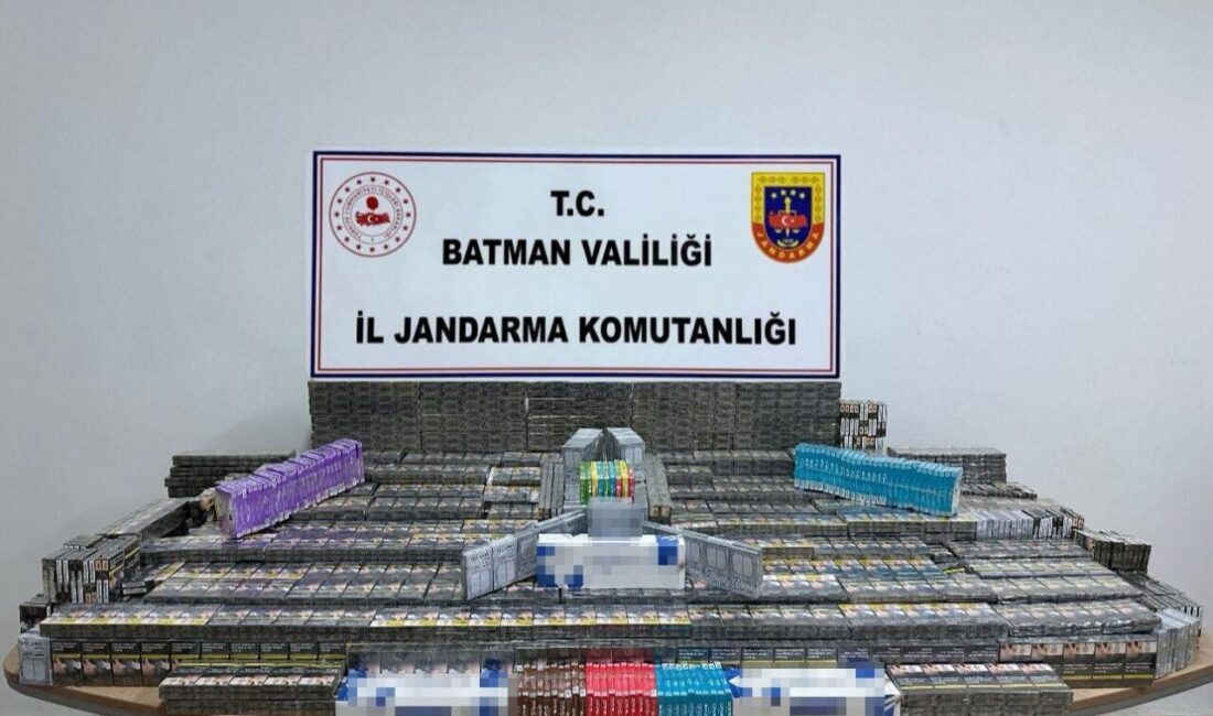 Batman’da kaçak sigara ele geçirildi Batman İl Jandarma Komutanlığı ekipleri tarafından düzenlenen operasyonda 5 bin