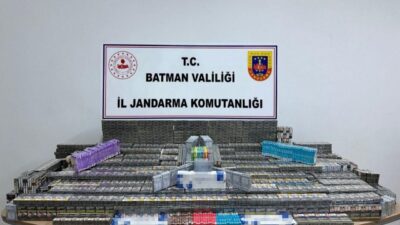 Batman İl Jandarma Komutanlığı ekipleri tarafından düzenlenen operasyonda 5 bin