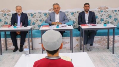 Bayburt’ta, Diyanet İşleri Başkanlığınca Kur’an kursları arasında düzenlenen 2025 Yılı