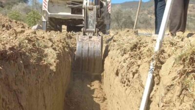 Bilecik’in Bayırköy Beldesi İnişdibi mevkiinde, parselasyon çalışmalarının tamamlanmasının ardından başlatılan