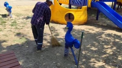 Bilecik’in Bayırköy Beldesi’nde, park, bahçe ve çocuk oyun alanlarında kapsamlı