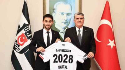 Beşiktaş, 24 yaşındaki orta saha oyuncusu Kartal Kayra Yılmaz’ın sözleşmesinin