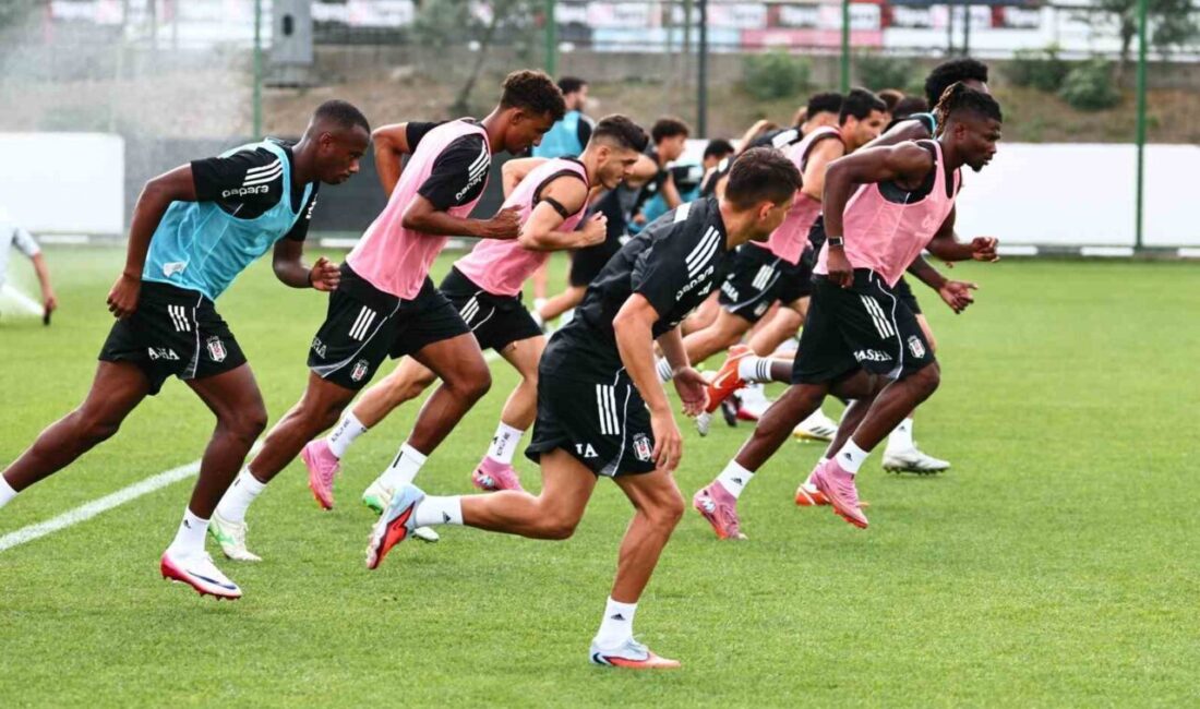 Beşiktaş’ta, Başakşehir maçının hazırlıkları devam etti Beşiktaş, Trendyol Süper Lig’in 5. haftasında Rams Başakşehir ile sahasında