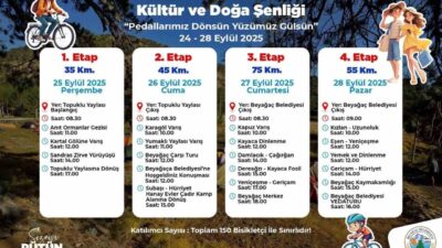 Beyağaç Belediyesi tarafından Sandras Dağının doğal güzelliklerini tanıtmak ve turizme