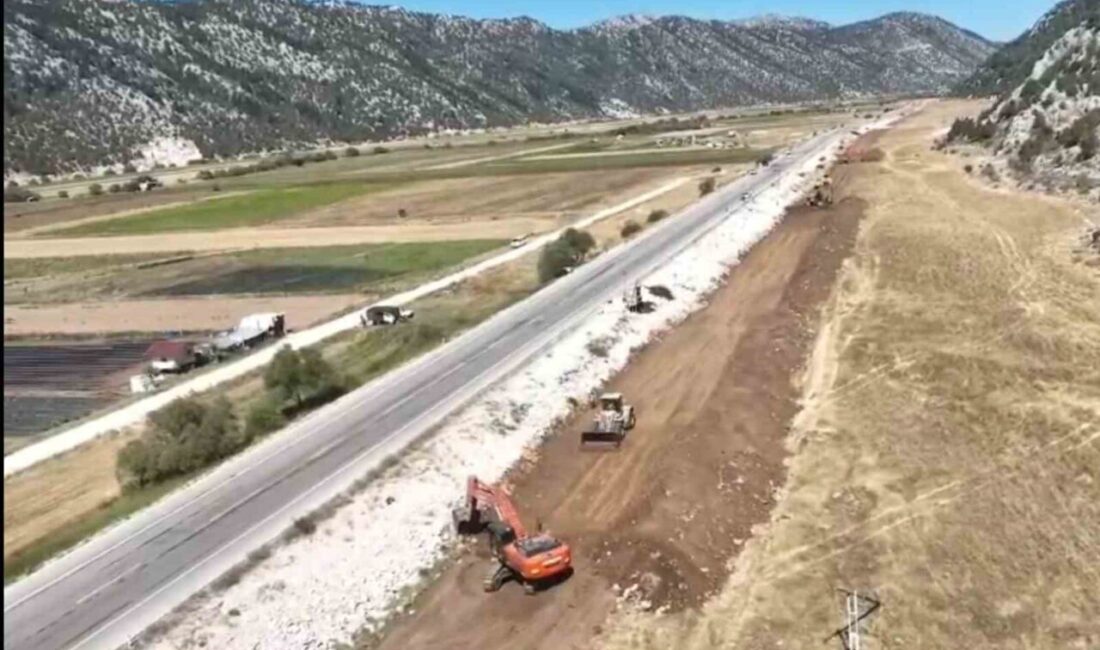 Yeni Konya Antalya Kara yolunun Beyşehir-Derebucak-Antalya arasındaki kesiminde beklenen duble