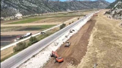 Yeni Konya Antalya Kara yolunun Beyşehir-Derebucak-Antalya arasındaki kesiminde beklenen duble