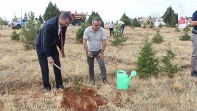 Konya’nın Beyşehir ilçesinde, 2025-2026 eğitim öğretim yılının başlaması dolayısıyla ’Yeşil