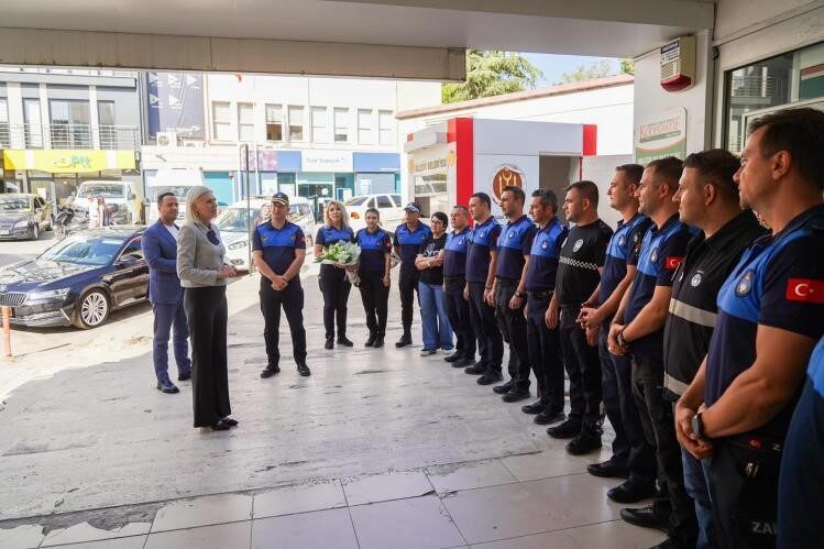 Bilecik Belediye Başkanı Subaşı’ndan Zabıta Haftası ziyareti Bilecik Belediye Başkanı Melek Mızrak Subaşı, 1-7 Eylül Zabıta Haftası