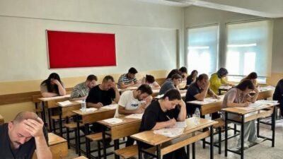 Bilecik’te 81 ilde eş zamanlı yapılan özel güvenlik sınavı Bilecik