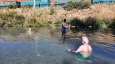Sivas’taki Kalkım köyü balıklı kaplıcasında ziyaretçilerin yol açtığı kirlilik tepkilere