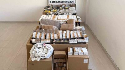 Mersin’in Bozyazı ilçesinde jandarma ekipleri 55 binden fazla dolu ve