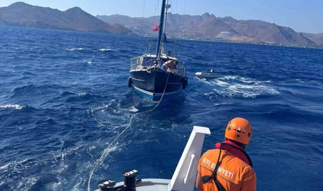 Bodrum’da dümen arızası yapan tekne KIYEM ekiplerince kurtarıldı Muğla’nın Bodrum ilçesi açıklarında dümen arızası yapan ve itinde 2