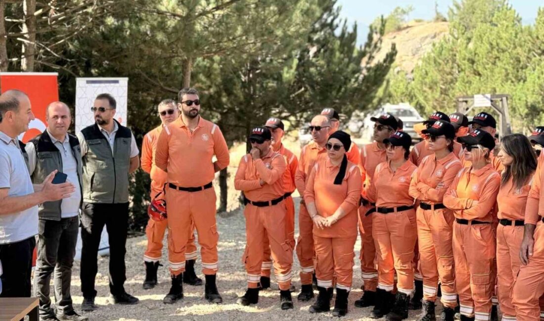 Bolu Orman İşletme Müdürlüğü, AFAD tarafından akreditasyonu yapılan arama kurtarma