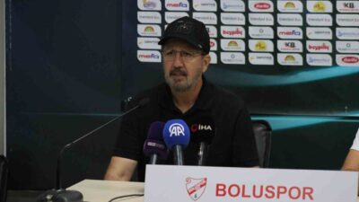 Trendyol 1. Lig’in 5.haftasında Boluspor-Manisa FK maçının ardından iki takımın