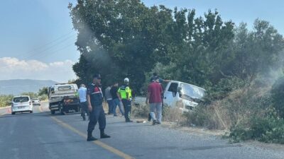 Aydın’ın Bozdoğan ilçesinde meydana gelen kazada bir kişi hayatını kaybetti.