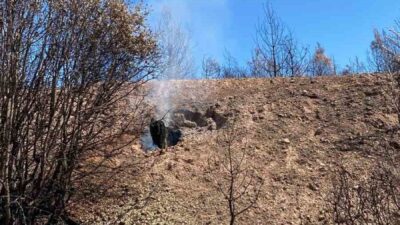 Denizli’nin Buldan ilçesinde yaşanılan orman yangınının söndürülmesinin ardından halk arasında