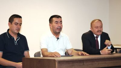 Bünyan Belediye Başkanı Selahattin Metin, İlçe Milli Eğitim Müdürü Yaşar