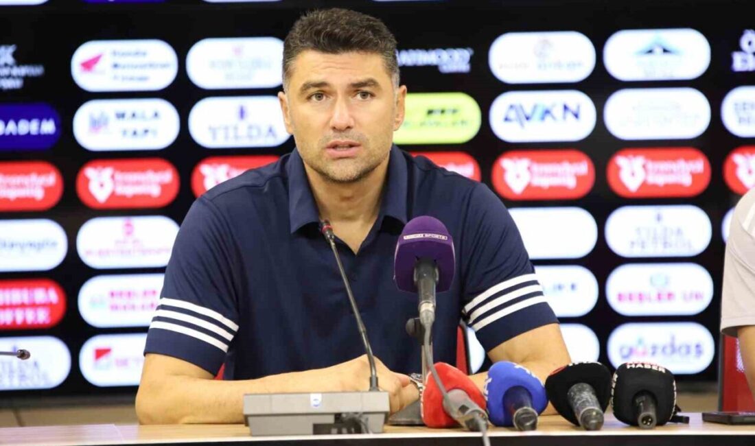 Burak Yılmaz: “Saha içinde sakin kalarak istediğimizi aldık” Gaziantep Futbol Kulübü Teknik Direktörü Burak Yılmaz, Kocaelispor karşısında cesaretli,