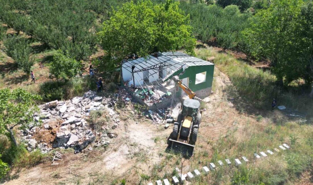 İnegöl Belediyesi’nin kaçak yapıyla mücadele çalışmaları kapsamında 2024 ve 2025