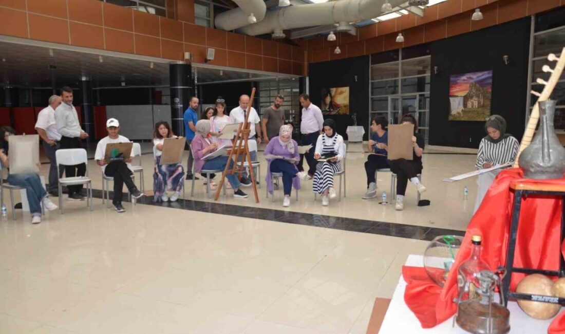 Malatya Büyükşehir Belediyesi Sanat ve Eğitim Merkezi’nde (MABESEM) eğitim gören