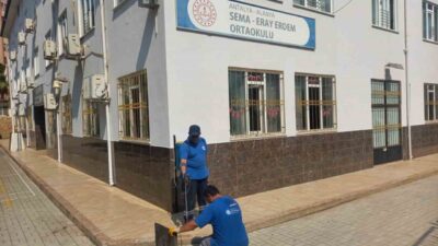 Antalya Büyükşehir Belediyesi okulların eksiklerini gidererek 8 Eylül Pazartesi başlayacak