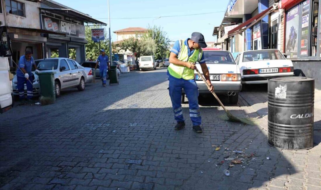 Aydın Büyükşehir Belediyesi, kent estetiğini ve halk sağlığını ön planda