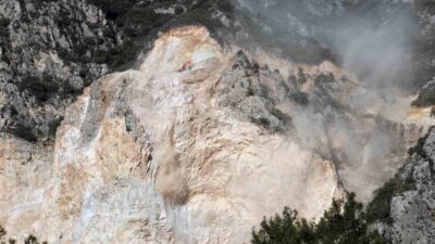 Muğla’nın Ula ilçesine bağlı Gökova Mahallesi’nde bulunan taş ocaklarında gerçekleştirilen