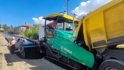 Kayseri Büyükşehir Belediyesi, kırsal ilçelerde başlattığı ulaşım yatırım atağı kapsamında