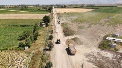 Kayseri Büyükşehir Belediyesi, kırsal mahallelerde yaşam kalitesini arttırmak amacıyla sürdürdüğü