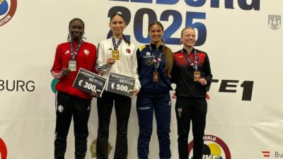 Sakarya Büyükşehir Belediyesi karate sporcusu Zümra Rezzan İm, Avusturya’nın Salzburg