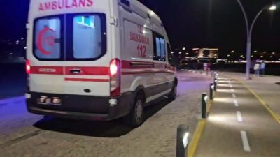 Çanakkale’nin Gelibolu ilçesinde balık tuttuğu sırada dengesini kayberek denize düşen