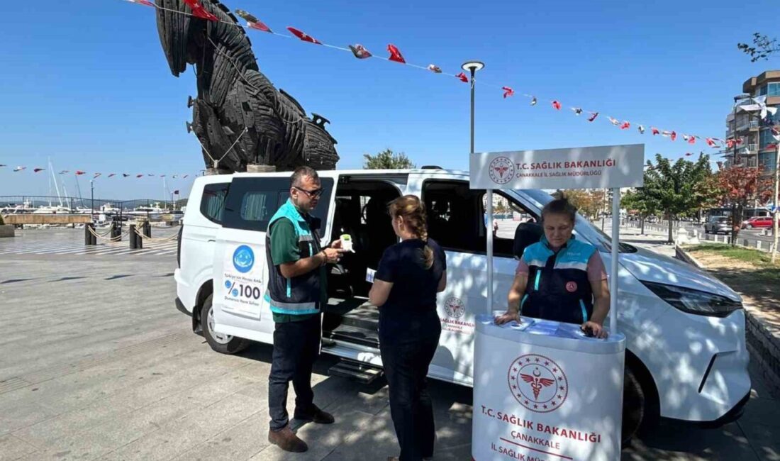 Çanakkale’de tütünle mücadele Çanakkale’de 3-9 Eylül tarihleri arasında olan ‘Halk Sağlığı Haftası’ nedeniyle