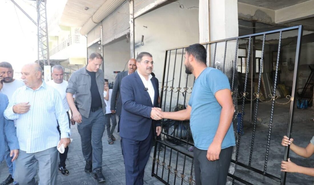 Canpolat, halkla iç içe olmayı sürdürüyor Haliliye Belediye Başkanı Mehmet Canpolat, mahalle gezileri çerçevesinde Sancaktar Mahallesi’ni