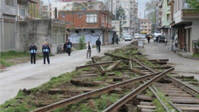 Samsun’un Çarşamba ilçesinde uzun süredir kullanılmayan 37 kilometrelik demiryolu hattı