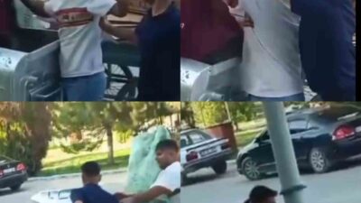 Kahramanmaraş’ın Elbistan ilçesinde çöplerden plastik atık toplayan bir kişi darbedildi.