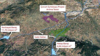 Çorum’da hayata geçirilecek sistemle içme suyu barajlardan daha temiz ve