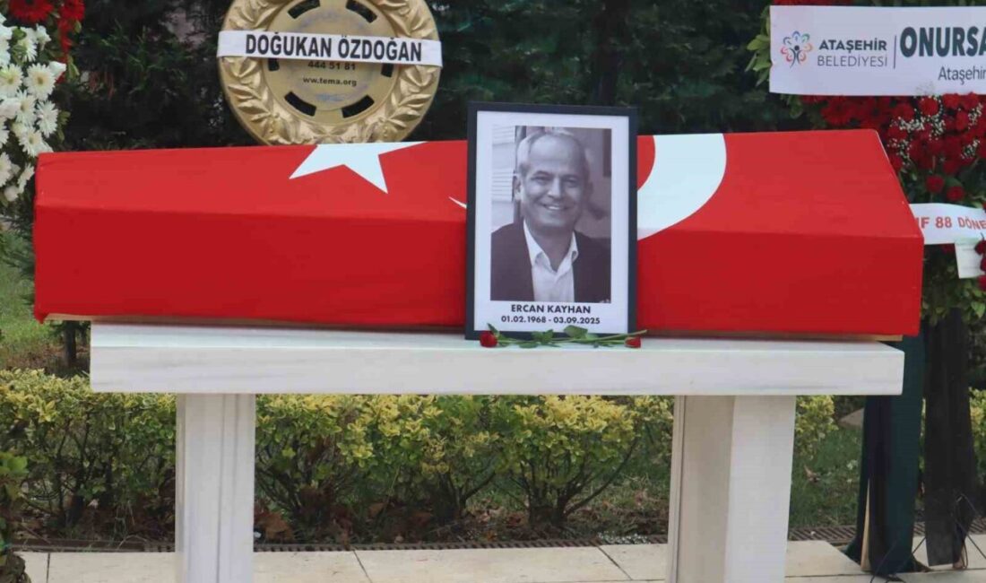 Cumhuriyet Savcısı Ercan Kayhan son yolculuğuna uğurlandı İstanbul’un Çekmeköy ilçesinde bir restoranda husumetlisi olduğu kişi tarafından bıçaklı