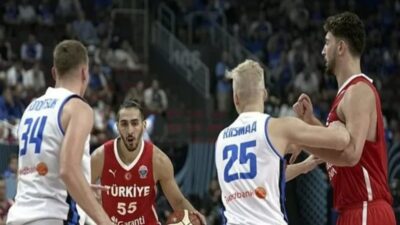 A Milli Erkek Basketbol Takımı, Avrupa Şampiyonası'nda yoluna kayıpsız devam