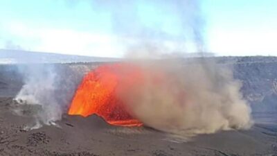Hawaii, ABD – Dünyanın en aktif yanardağlarından biri olarak bilinen