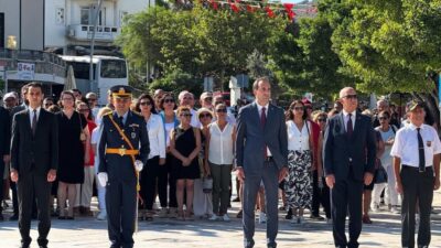 Muğla’nın Datça ilçesinde 19 Eylül Gaziler Günü, düzenlenen törenle kutlandı.