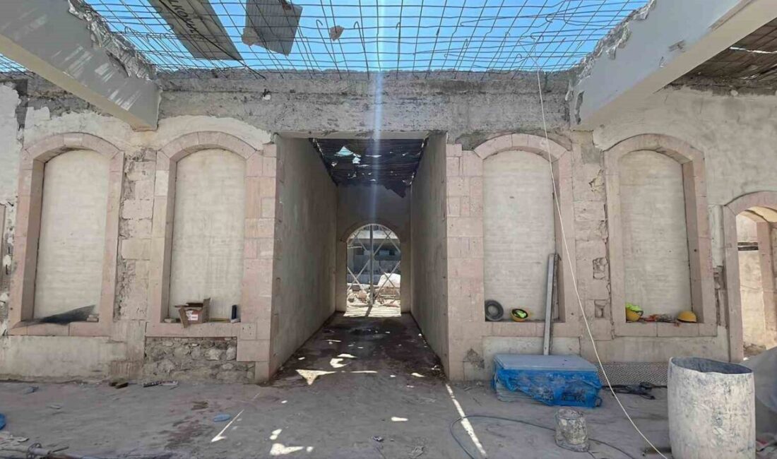Osmaniye’nin simgelerinden 114 yıllık 7 Ocak İlkokulu, depremde hasar görmesinin