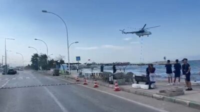 Bursa’da televizyon vericilerinin bulunduğu Gündoğdu köyündeki ormanlık alanda çıkan yangına