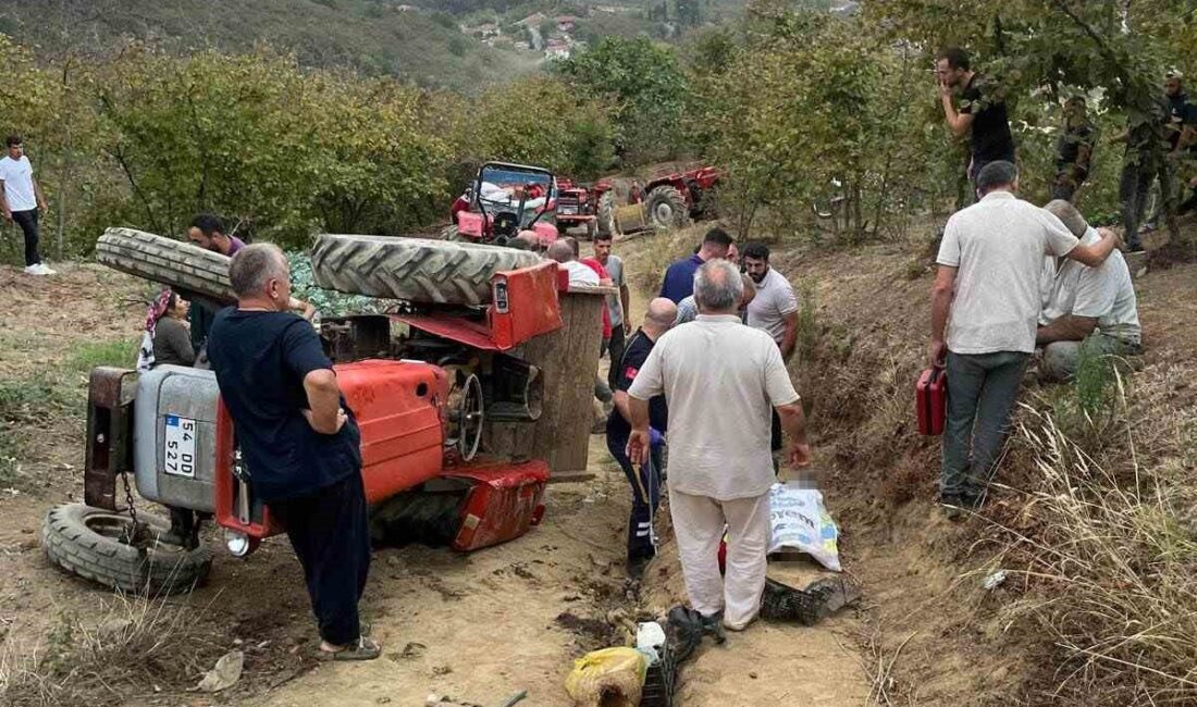 Devrilen traktörün altında kalan adam hayatını kaybetti Sakarya’nın Akyazı ilçesinde kontrolünü kaybettiği traktörün devrilmesi neticesinde altında kalan