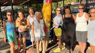 Didim’in Akbük Mahallesi’nde yaşanan kadınlar çevre sorunlarını dikkat çekmek ve