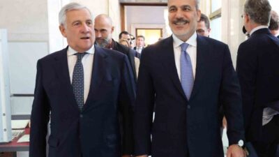 Dışişleri Bakanı Hakan Fidan, İtalya ziyareti kapsamında Başbakan Yardımcısı ve