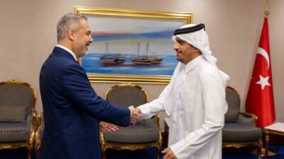 Dışişleri Bakanı Hakan Fidan, Katar Başbakanı ve Dışişleri Bakanı Şeyh